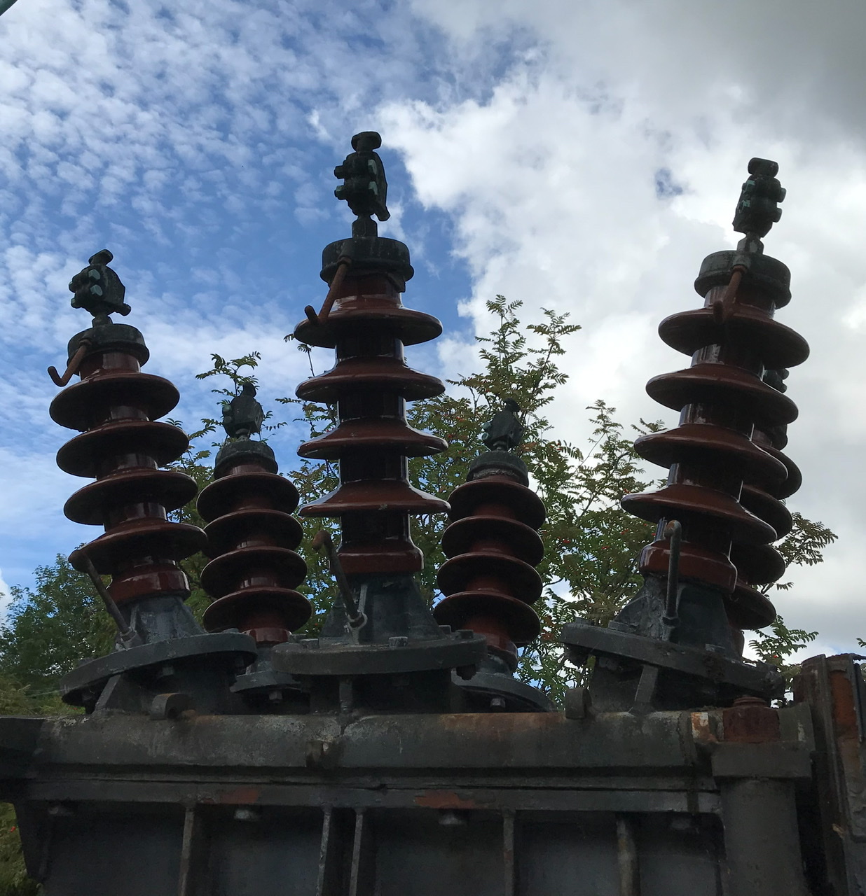 Insulators on the 11kV primary