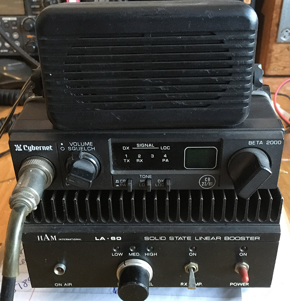 CB radio with Ham International Linear
