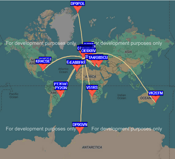 WSPR on 21MHz